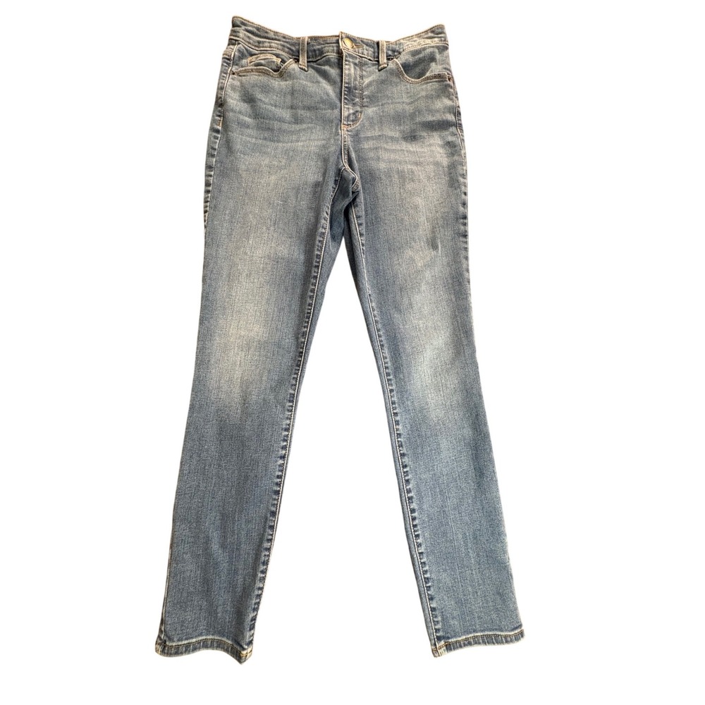 Universal Thread High Rise Skinny Jeans Women 6/28R Blue Excellent Stretch Denim
